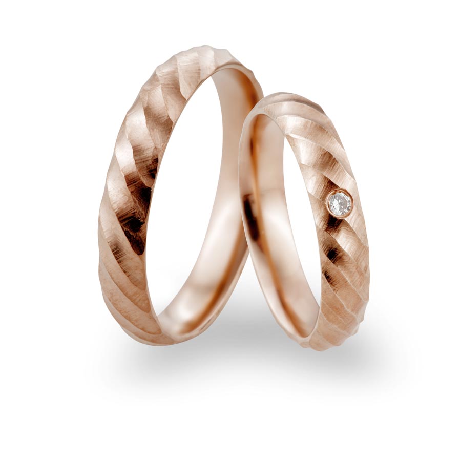 Trauringe Koblenz 333 Rotgold 517463-40