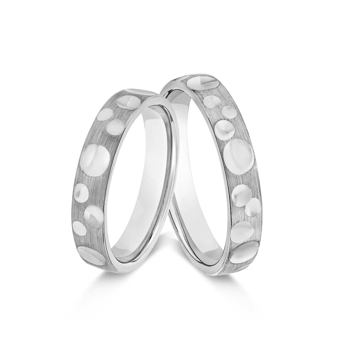 Trauringe Koblenz Eheringe  333 Weißgold 517533-40