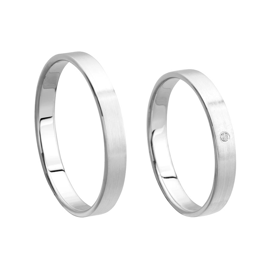 Trauringe Koblenz 500 Palladium 511050-30