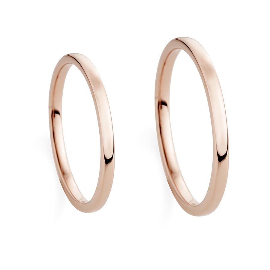 Trauringe Koblenz Eheringe  585 Rotgold 513148-20