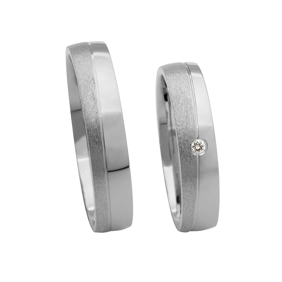 Trauringe Koblenz 600 Platin 514228-45